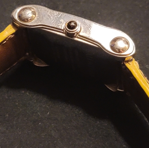 Valentino Ebony Collection Watch with 48 diamonds and original Crocodile Strap - Picture 5 of 10